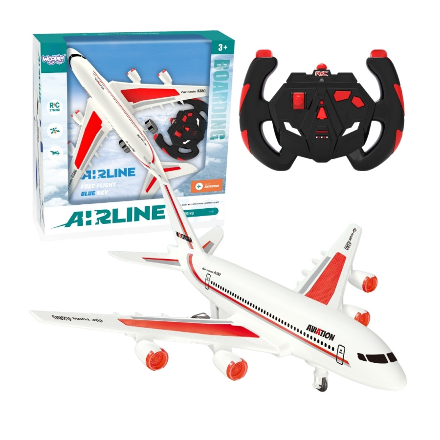 Zdalnie sterowany samolot pasażerski Airline / Woopie