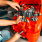 Ciężarówka dla małego mechanika + akcesoria 61 el. / Woopie Ciężarówka dla małego mechanika + akcesoria 61 el. / Woopie