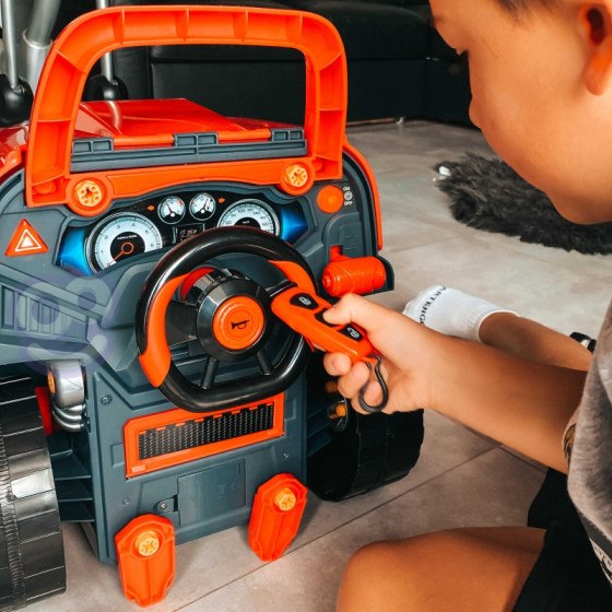 Ciężarówka dla małego mechanika + akcesoria 61 el. / Woopie