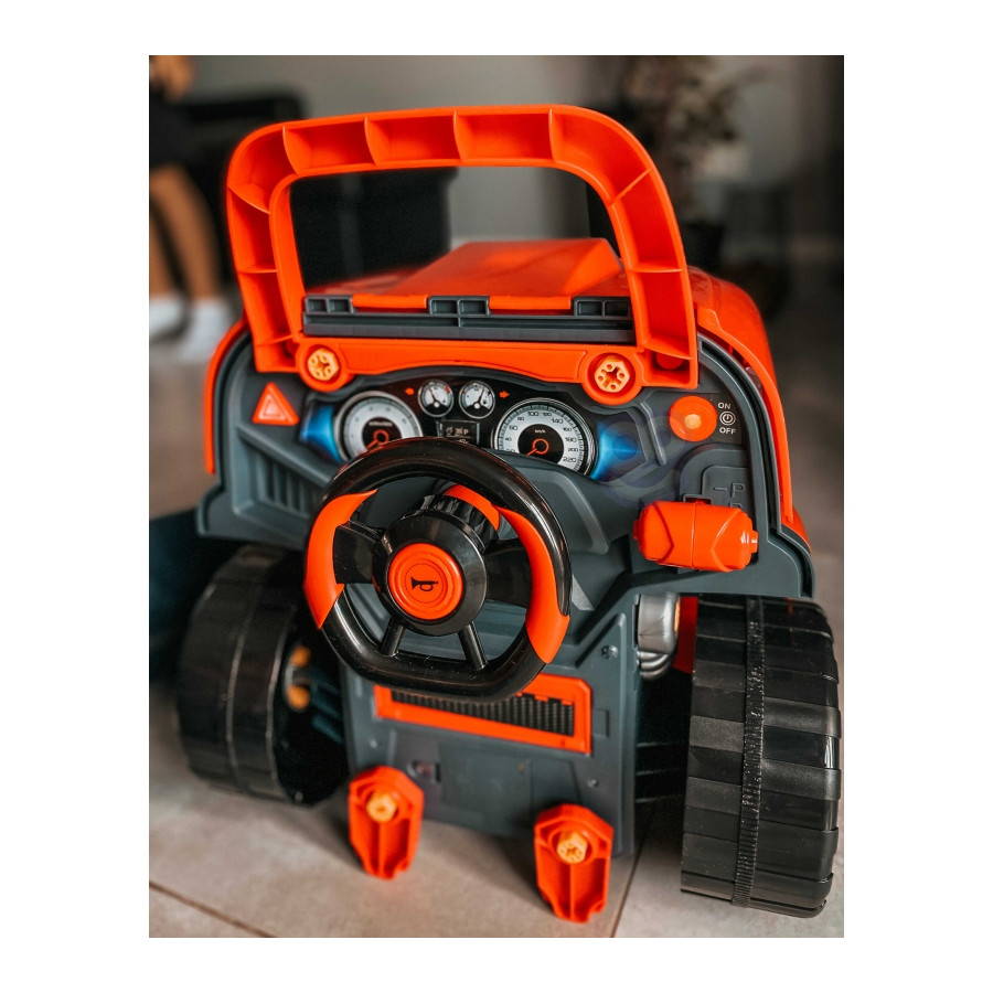 Ciężarówka dla małego mechanika + akcesoria 61 el. / Woopie