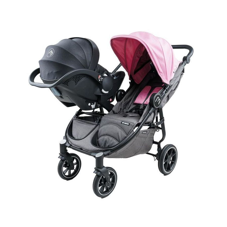 Adaptery do fotelików Cybex, Maxi Cosi - wózek Easy Twin 4 / Baby Monsters
