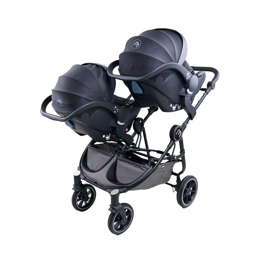 Adaptery do fotelików Cybex, Maxi Cosi - wózek Easy Twin 4 / Baby Monsters