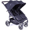 Wózek dla bliźniaków Easy Twin 3S Black / Baby Monsters