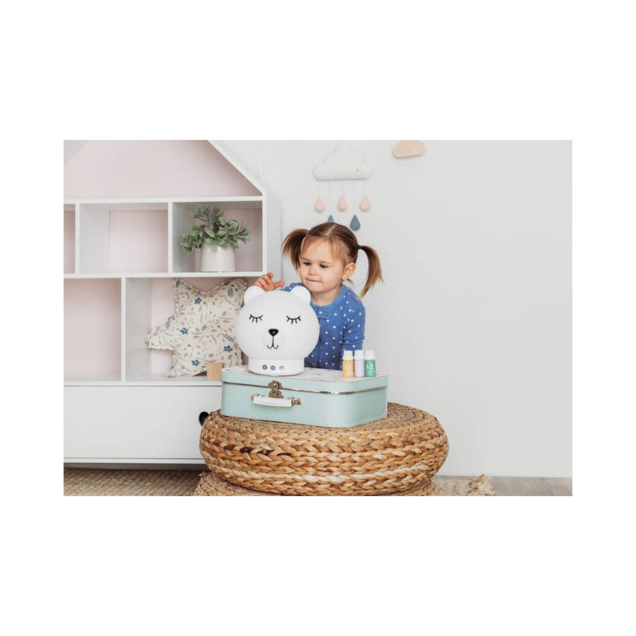Szumiąca lampka nocna z nawilżaczem powietrza 5w1 / Baby Dream