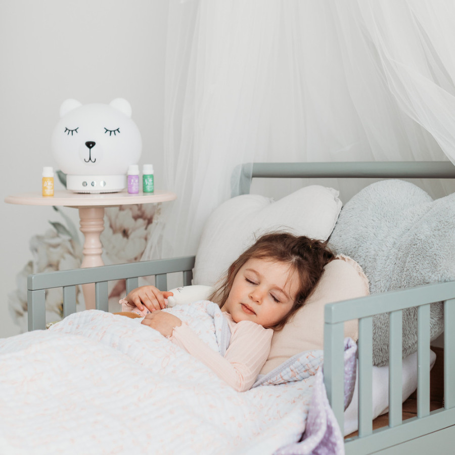 Szumiąca lampka nocna z nawilżaczem powietrza 5w1 / Baby Dream