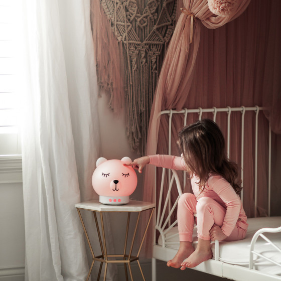 Szumiąca lampka nocna z nawilżaczem powietrza 5w1 / Baby Dream