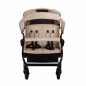 Wózek spacerowy do żłobka Lidoo Lite Sand 4-osobowy / Familidoo