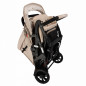 Wózek spacerowy do żłobka Lidoo Lite Sand 4-osobowy / Familidoo