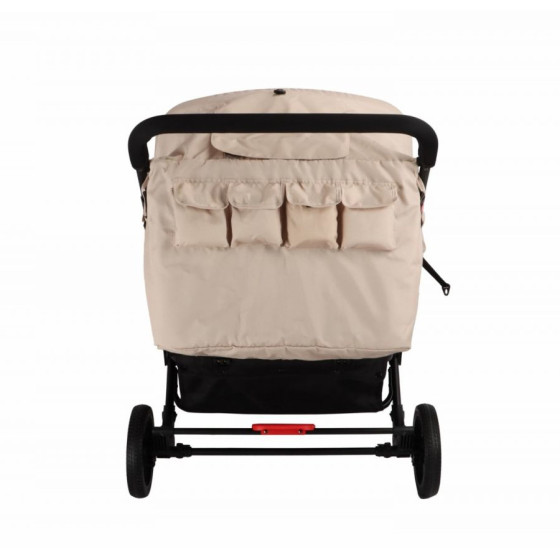 Wózek spacerowy do żłobka Lidoo Lite Sand 4-osobowy / Familidoo