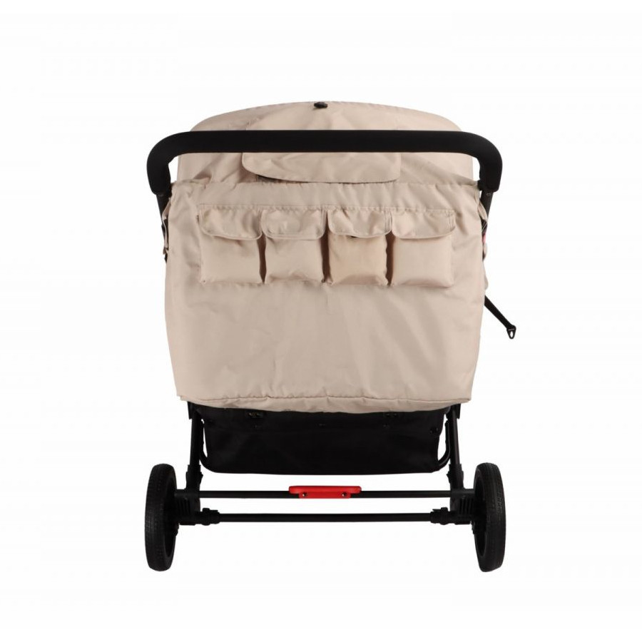 Wózek spacerowy do żłobka Lidoo Lite Sand 4-osobowy / Familidoo