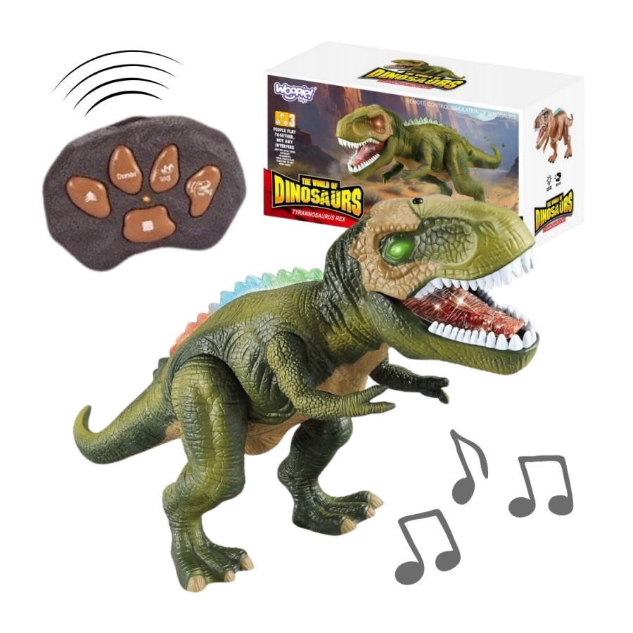 Zdalnie sterowany dinozaur T-Rex RC / Woopie