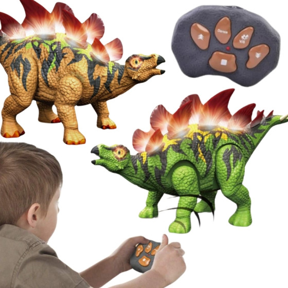 Zdalnie sterowany dinozaur Stegozaur RC / Woopie