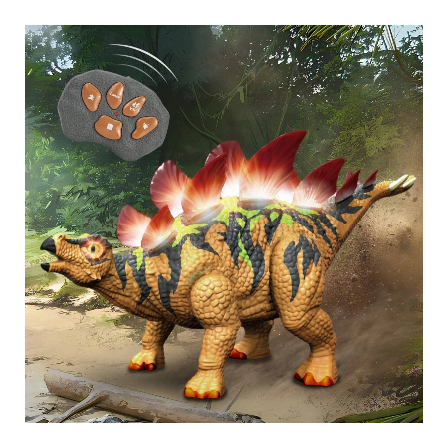 Zdalnie sterowany dinozaur Stegozaur RC / Woopie