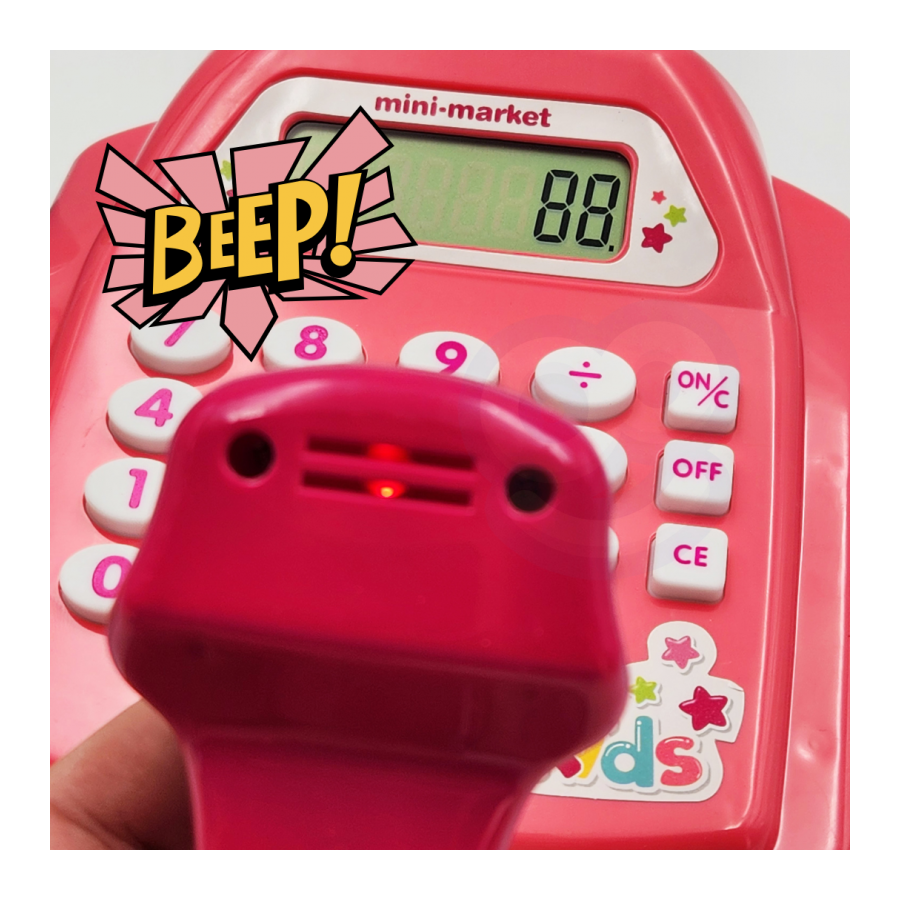Kasa sklepowa z akcesoriami / Woopie