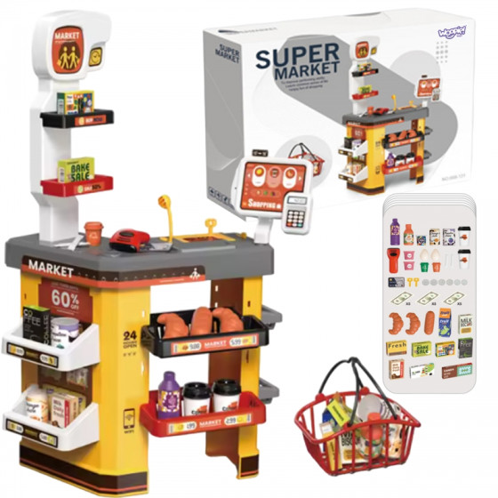 Interaktywny  Supermarket z akcesoriami / Woopie