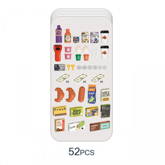 Interaktywny  Supermarket z akcesoriami / Woopie