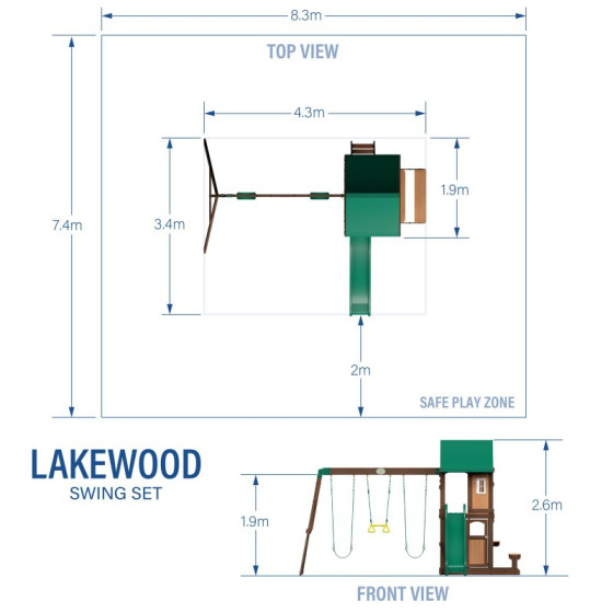 Plac zabaw Lakewood Backyard / Discovery