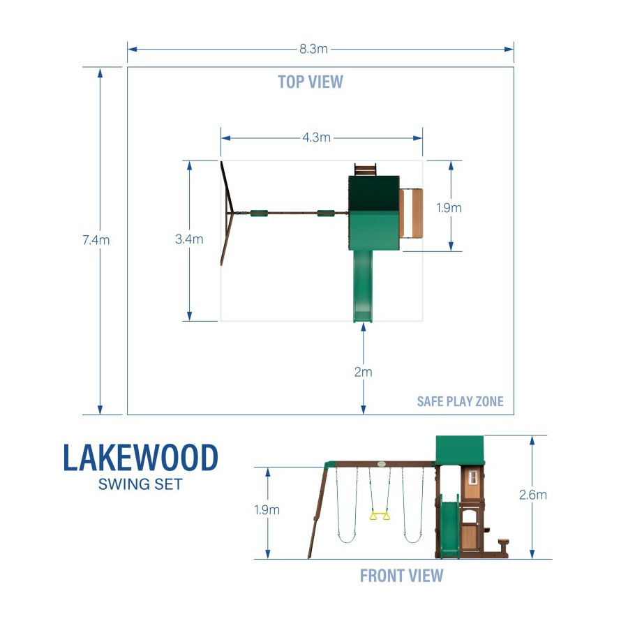 Plac zabaw Lakewood Backyard / Discovery