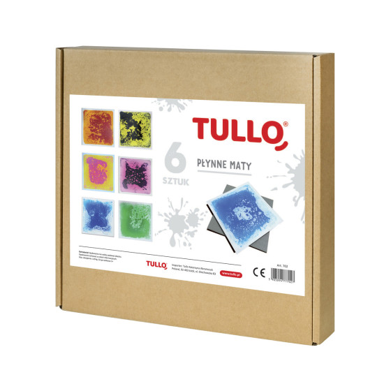 Ścieżka sensoryczna - płytki z cieczą 30 cm 6 szt. / Tullo