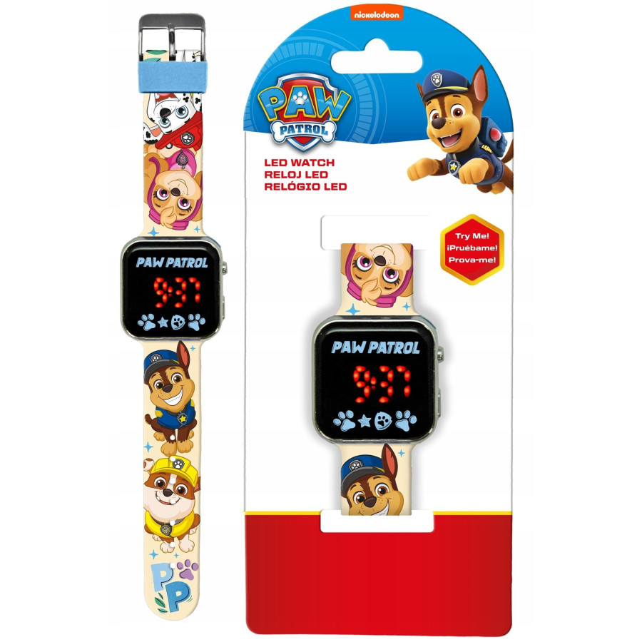 Zegarek cyfrowy LED Psi Patrol / Kids