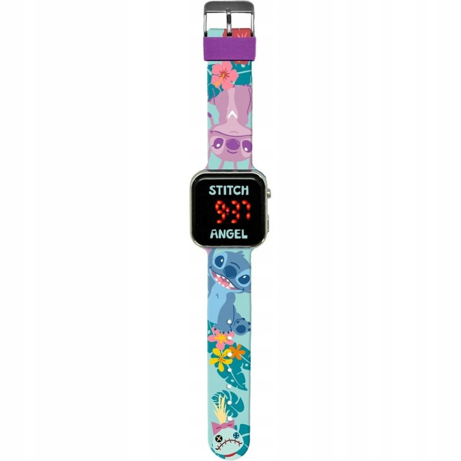 Zegarek cyfrowy LED Lilo & Stitch / Kids Zegarek cyfrowy LED Lilo & Stitch / Kids