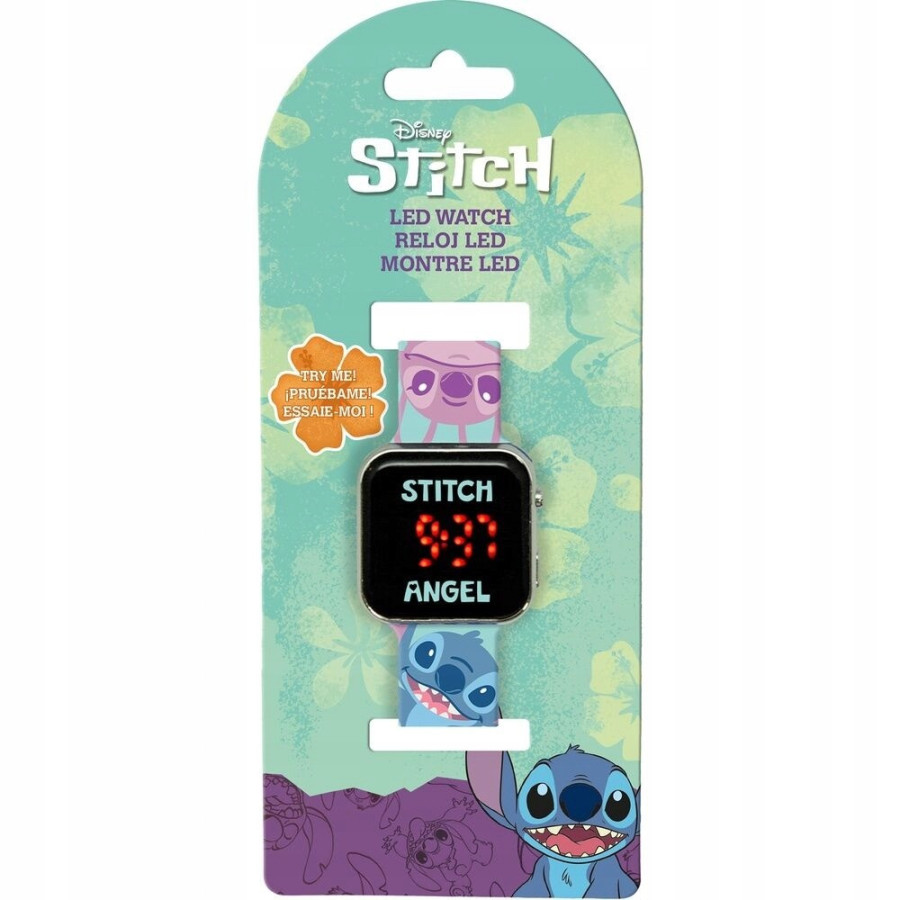 Zegarek cyfrowy LED Lilo & Stitch / Kids
