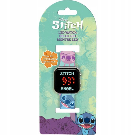 Zegarek cyfrowy LED Lilo & Stitch / Kids