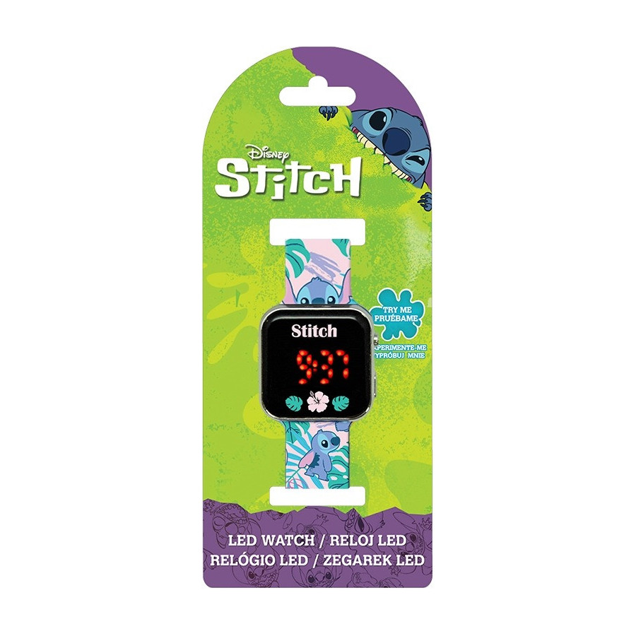 Zegarek cyfrowy LED Lilo & Stitch / Kids