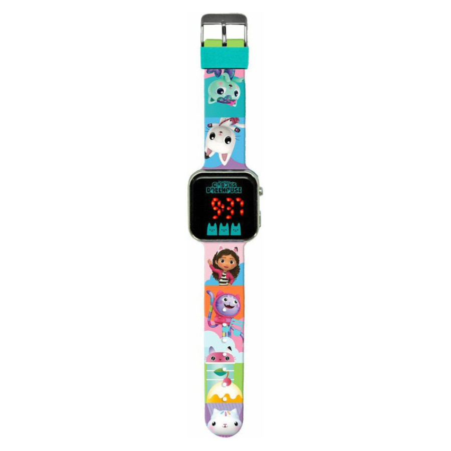 Zegarek cyfrowy LED Koci domek Gabi / Kids Zegarek cyfrowy LED Koci domek Gabi / Kids
