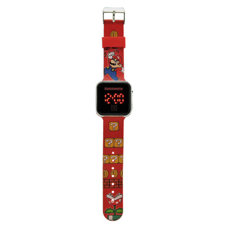 Zegarek cyfrowy LED Super Mario / Kids Zegarek cyfrowy LED Super Mario / Kids