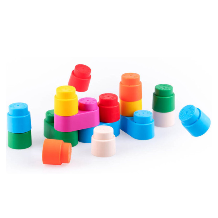 Super miękkie klocki Dumi Blocks 16 szt. / Dumel