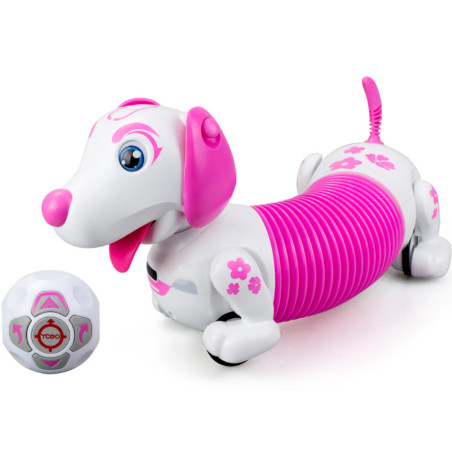 Piesek Robo Dash D różowy / Silverlit