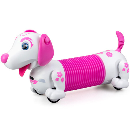 Piesek Robo Dash D różowy / Silverlit