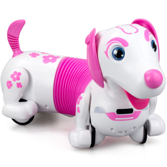 Piesek Robo Dash D różowy / Silverlit