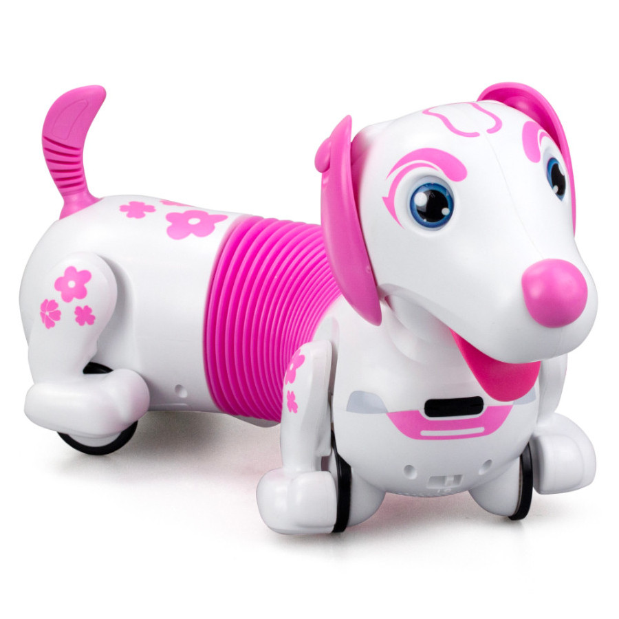 Piesek Robo Dash D różowy / Silverlit