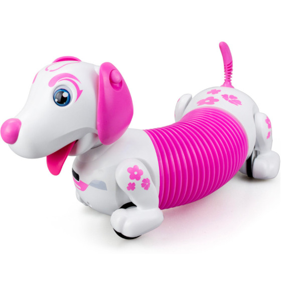 Piesek Robo Dash D różowy / Silverlit