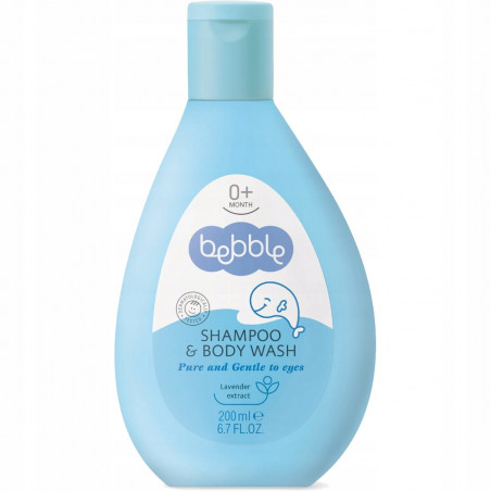 Szampon i żel dla niemowląt 200 ml / Bebble