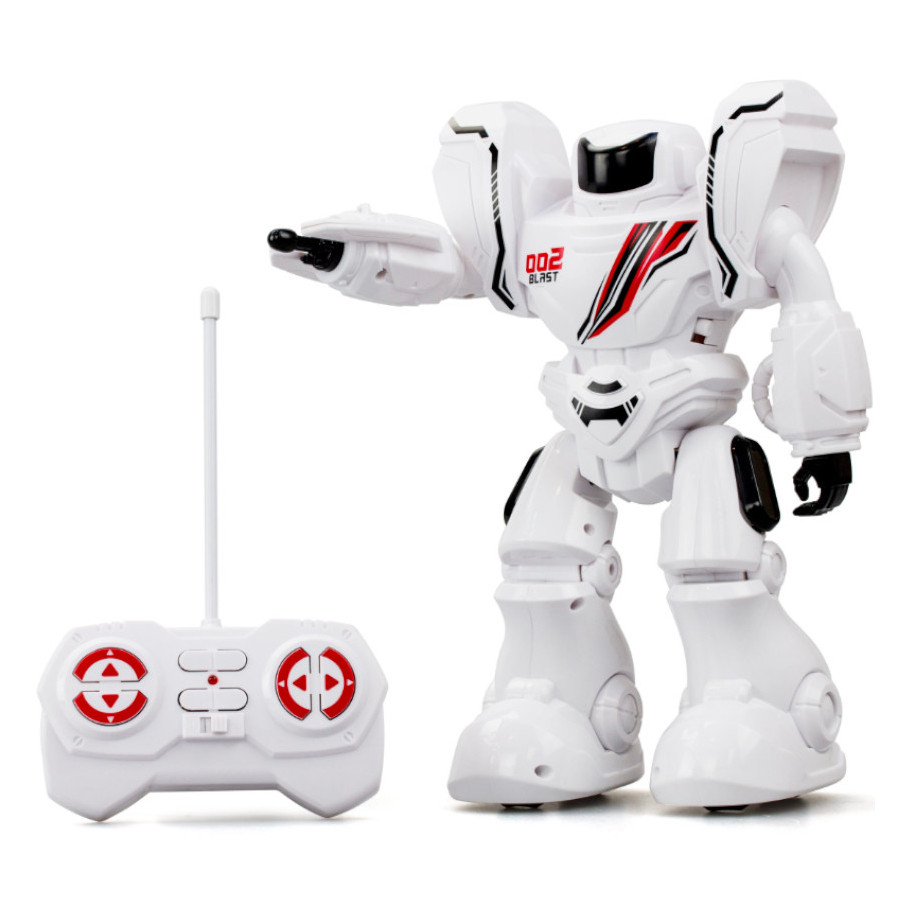 Interaktywny robot Robo Blast One biały / Silverlit Interaktywny robot Robo Blast One biały / Silverlit