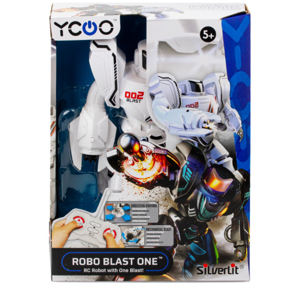 Interaktywny robot Robo Blast One biały / Silverlit