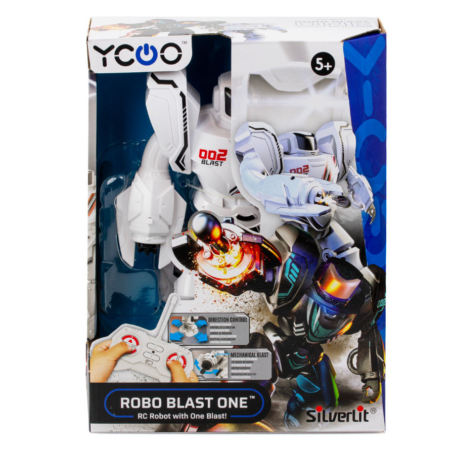 Interaktywny robot Robo Blast One biały / Silverlit