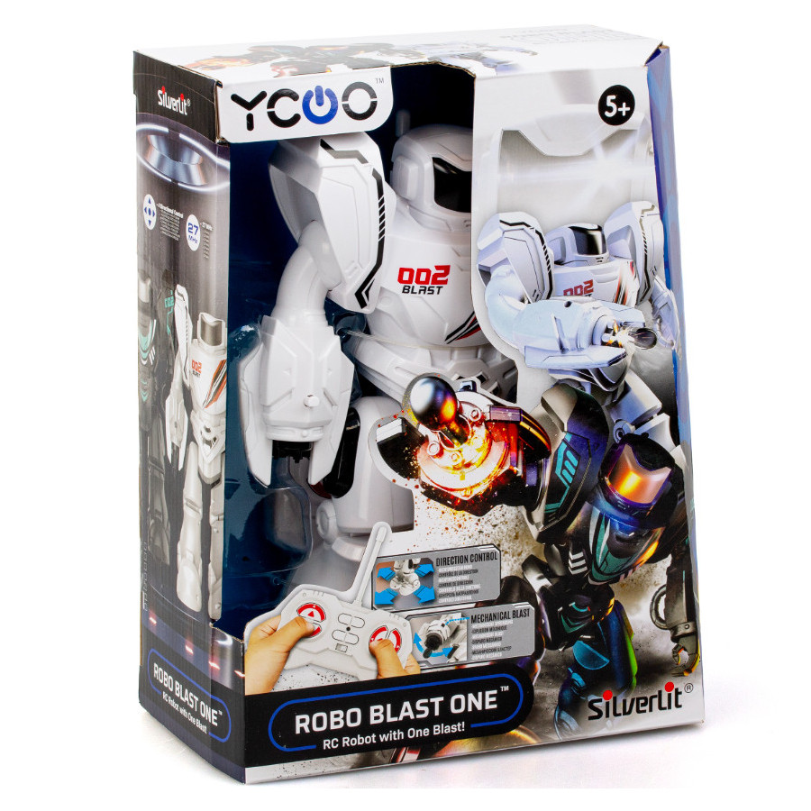 Interaktywny robot Robo Blast One biały / Silverlit