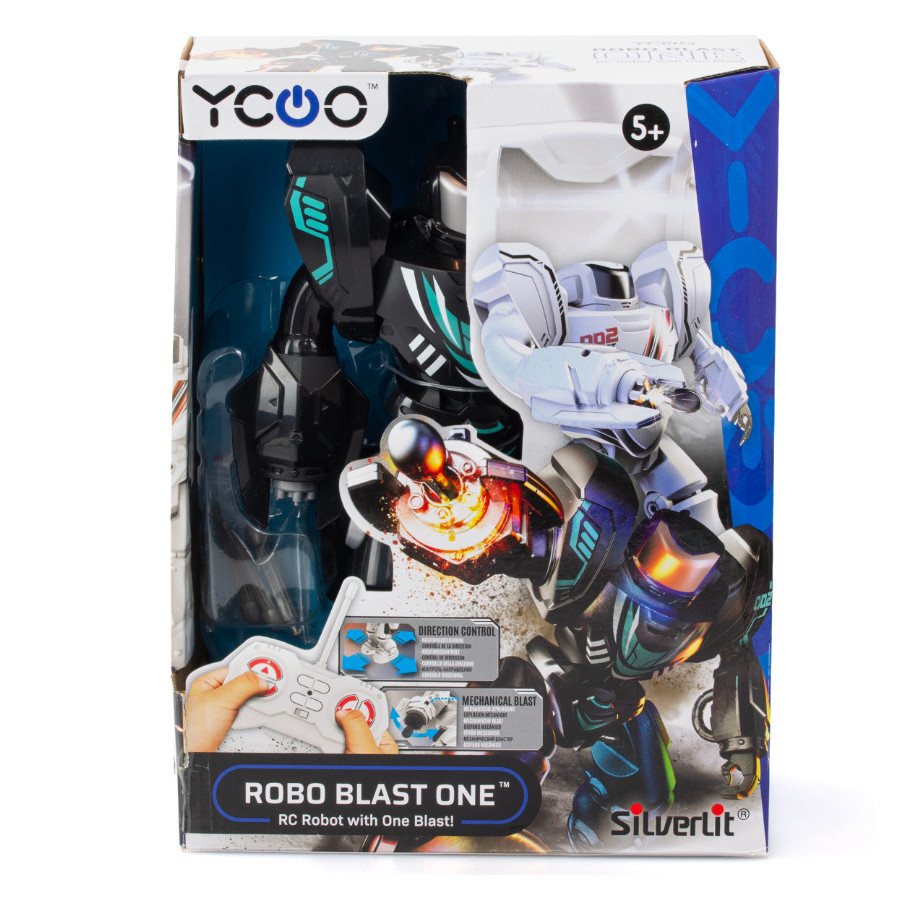 Interaktywny robot Robo Blast One czarny / Silverlit
