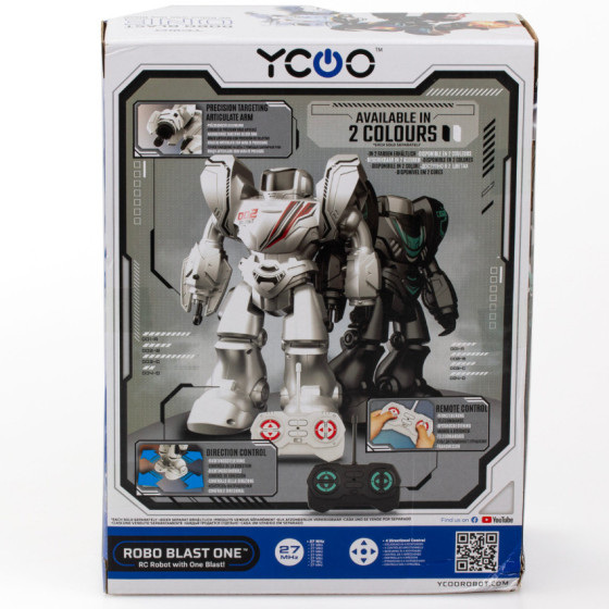 Interaktywny robot Robo Blast One czarny / Silverlit
