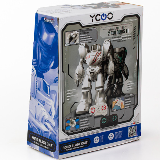 Interaktywny robot Robo Blast One czarny / Silverlit
