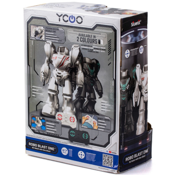 Interaktywny robot Robo Blast One czarny / Silverlit