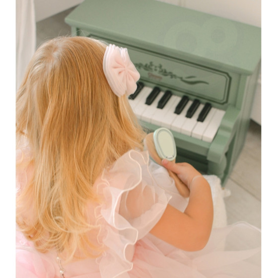 Pianinko Vintage + Książeczka do nauki / Classic World