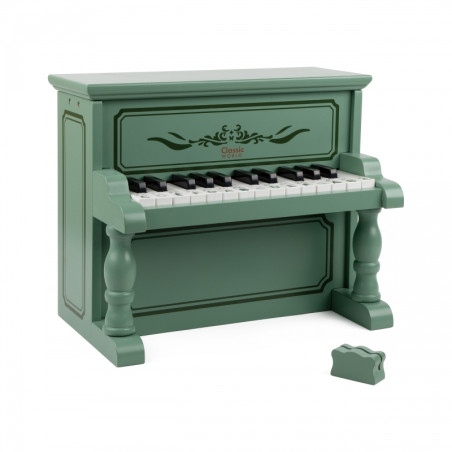 Pianinko Vintage + Książeczka do nauki / Classic World