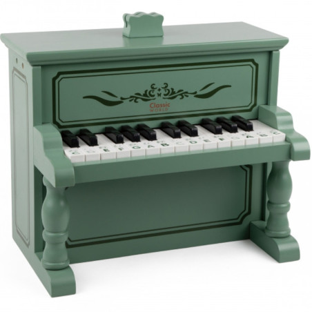 Pianinko Vintage + Książeczka do nauki / Classic World