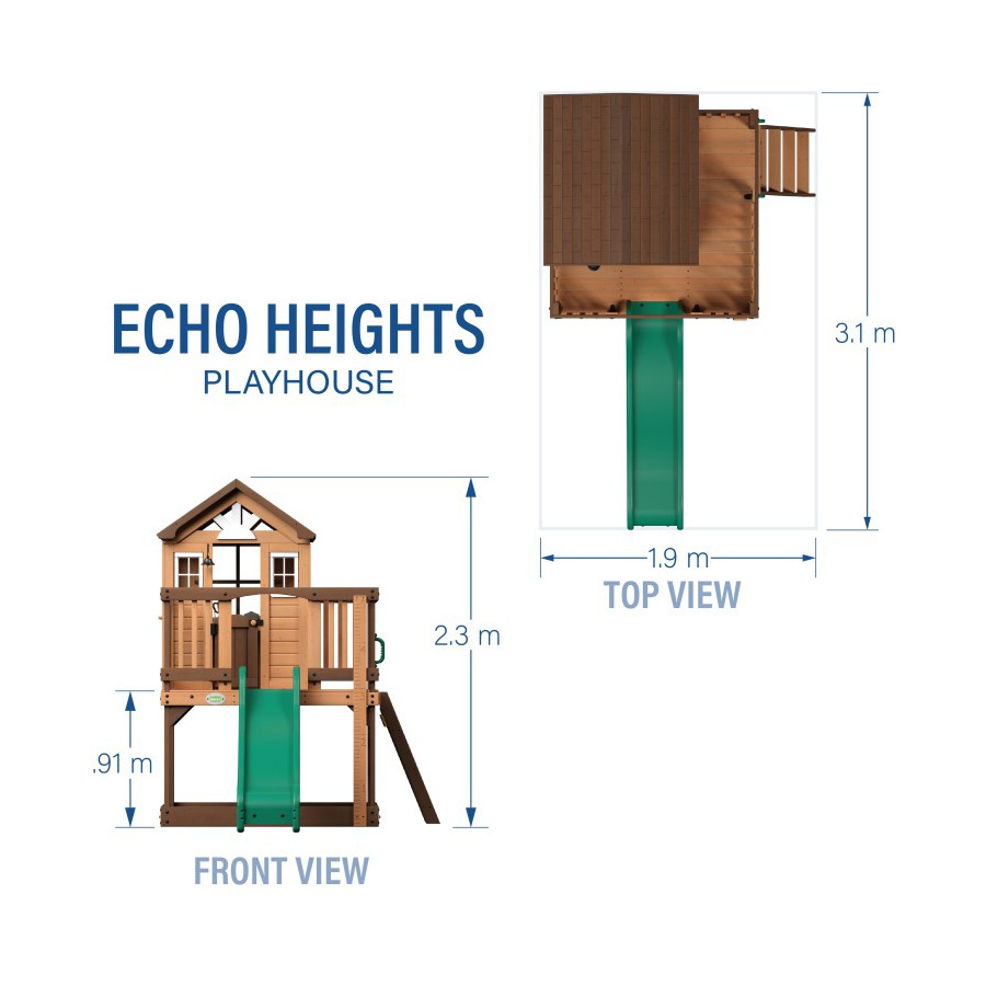 Plac zabaw Echo Heights Backyard / Discovery