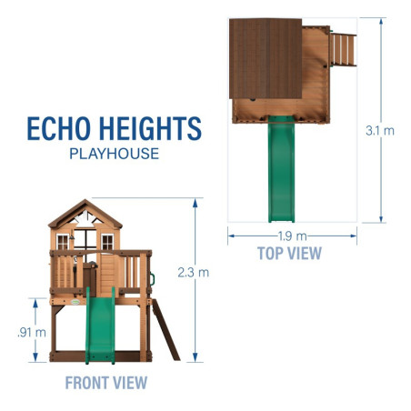 Plac zabaw Echo Heights Backyard / Discovery